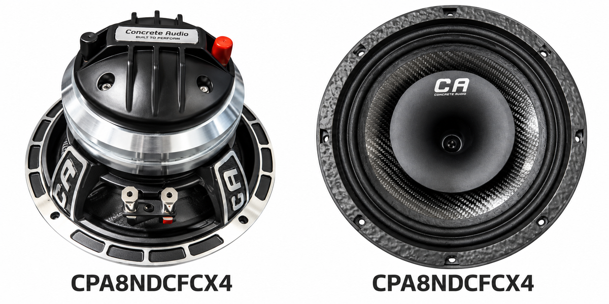 Concrete Audio 8" Coaxial speaker
